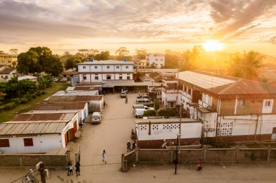 Le centre-ville d'Ambanja